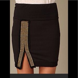 Free People/We The Free Cotton/ Spandex Mini Skirt